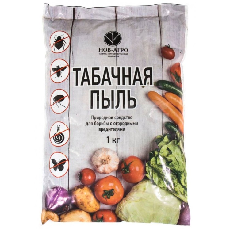Инсектицид Табачная пыль 1кг от насек/вредителей купить в Москве по цене256.0000 руб в интернет-магазине
